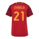 AS Roma Paulo Dybala #21 Replike Domaci Dres za Ženska 2026-27 Kratak Rukav